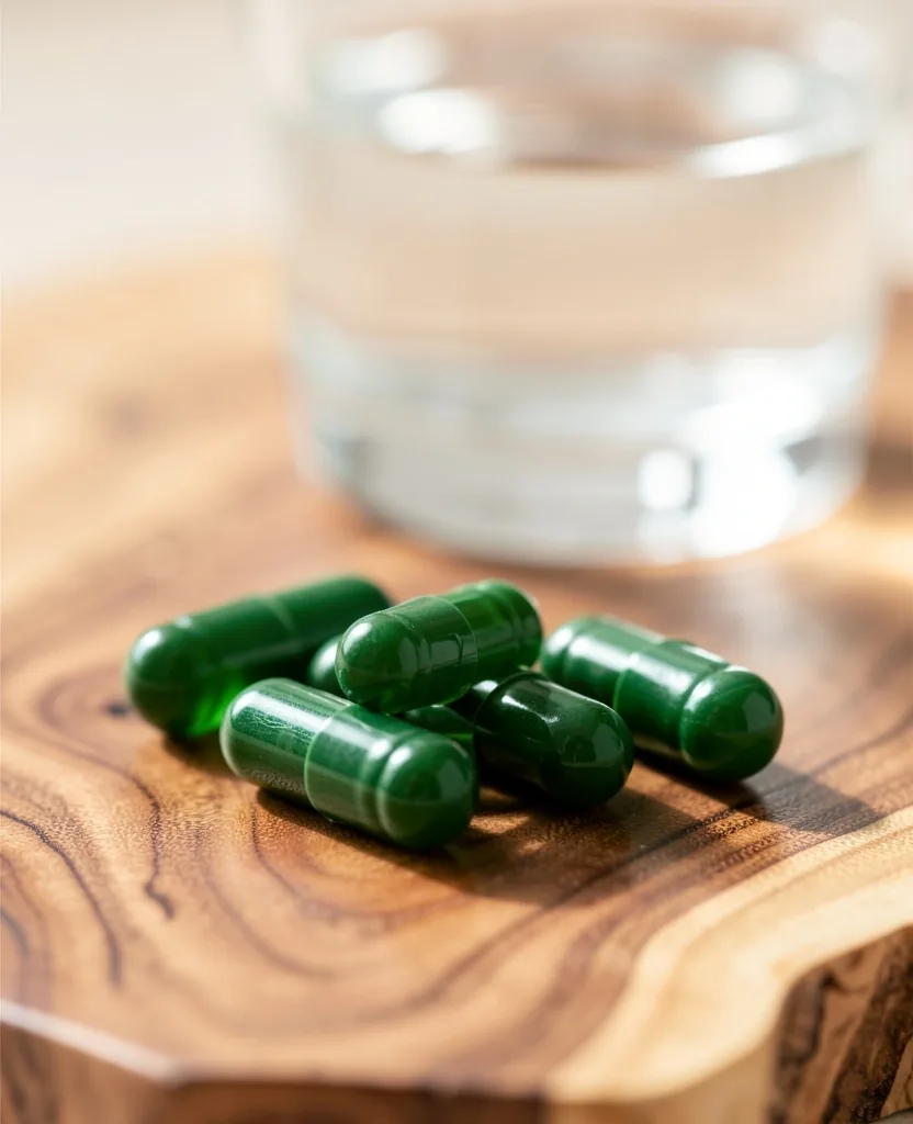 Natural capsules for strength