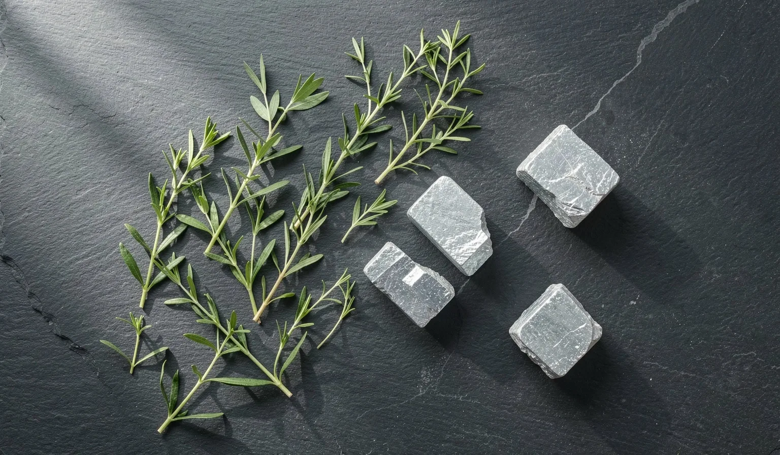 Botanical and mineral elements for energy formulas